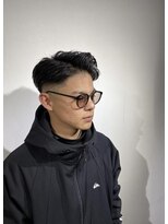 ドルクス 日本橋(Dorcus)&nbsp;ちょっと攻めたラフビジネスマンフェードスタイル