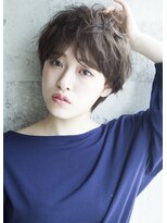 ソイルバイロミー(soil by ROMMY)&nbsp;シアーベージュ◎マッシュショート【soil by ROMMY.】/髪質改善