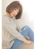 キュートなボブスタイル
