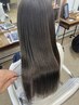 ストレート＋韓国式髪質改善トリートメント　14900