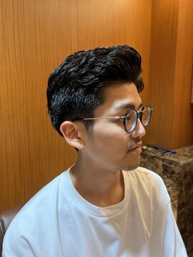 ヘアモード キクチ 銀座店 銀座 理容室 ビジネスサイドバック