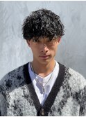 パーマ職人Ryu指名大人色気髪波巻スパイラルパーマ名古屋メンズ