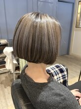 リザ ヘアー サロン 大谷 なんごう店(LIZA hair salon) 白髪ぼかしハイライト