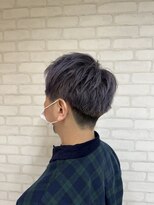 インパークス 駒込店(INPARKS)&nbsp;メンズショート×グレージュ(パープル強め)［駒込/駒込駅］