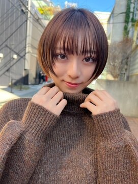 アンバー 池袋(amber) ボブ/ハンサムショート/ウェットヘア/レイヤーカット[池袋駅]