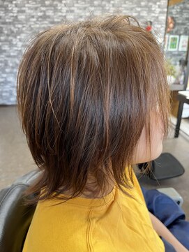 美容室 ラヴィエ 白髪ぼかし