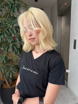 天神美容室 前田竜一[ブリーチ/秋色/マロン/ブラウン/ベージュ/学割]