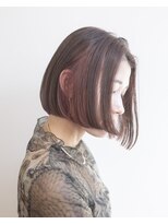 ルプラ ブリリアント(le-pla brilliant)&nbsp;ボブ/センターパート/インナーカラー/ベージュ/ピンク/豊橋/田原