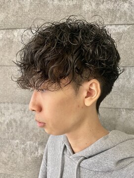 ニアウ 伊勢崎連取店(Niau) メンズマッシュシャドウパーマメンズパーマ