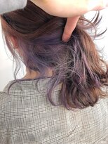 フルショウ 苦楽園店(FURUSHO) インナーカラー ハイトーンカラー ラベンダーミルクティー