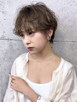 ルアン 上通り(ruen) ショートパーマ ショート 熊本美容室 ruen 右田莉奈