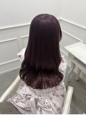 ブリーチ必須*艶々ラベンダーピンク*新井
