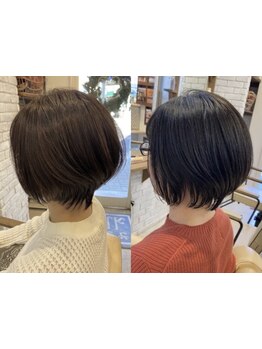 一人ひとりの骨格やクセに合わせあなたに似合うスタイルをご提供◎伸びても扱いやすい仕上がりに♪