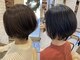 ミルク(MILK)の写真/一人ひとりの骨格やクセに合わせあなたに似合うスタイルをご提供◎伸びても扱いやすい仕上がりに♪