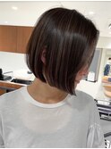 ハイライトバレイヤージュダブルカラーケアブリーチ20代30代
