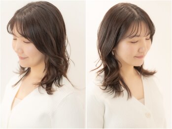 クレオメバイスーリール(Cleome by sourire)の写真/【五反田/Cleomebysourire】オフィスでもOKな透明感カラーが得意◎あなただけの大人カワイイを実現します！