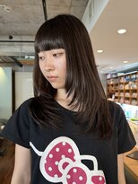 ノラジャーニー(NORA Journey)&nbsp;上田/パーマ落とし顔周りレイヤーカットシャギーレイヤー