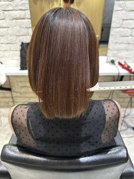 フリーラ 横浜(freera) 髪質改善サラサラプレミアムストレート大人ガーリー韓国ボブ横浜