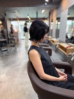 ザ シーワークス(THE Cworks)&nbsp;レイヤーカット/レイヤーボブ/黒髪/暗髪/ブルージュ