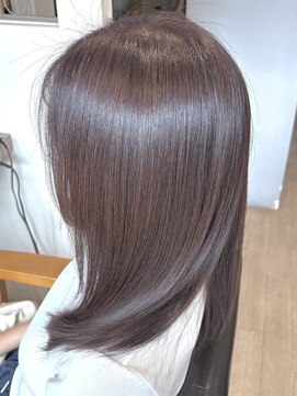 アヤラグランスパ 船橋店(AyaLA GRAN SPA) 【福田隆晃】髪質改善カラー/ラベンダーブラウン/暗めカラー