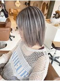 白髪ぼかしバレイヤージュ