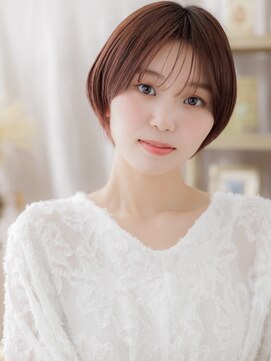 カバーヘア ブリス 志木南口駅前店(COVER HAIR bliss) バーガンディ薄めバング小顔マッシュウルフTd1志木20代30代40代