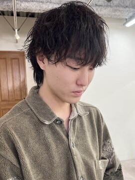 ガレージ バイ グリーン 原宿 表参道(Garage by green) 【SHUN】波巻きスパイラルパーマ