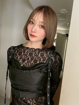 ジルブラン 横浜関内(JIL BLAN) ハイライト白髪染め白髪ぼかしショートボブレイヤー40代横浜関内