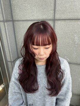 ソワンドゥブレス 大日店 (soin de brace) ＊ブリーチなしダブルカラーで出来る赤＊