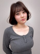 ロンドイディールバンダイ 新潟万代(Lond ideal)&nbsp;韓国ボブタンバルモリチョコレートブラウンベージュ