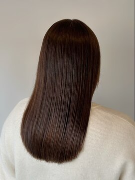 ヘアデザイン アンジェロ(Hair Design Angelo) 【仙台】つい触れたくなる！艶髪ストレート！