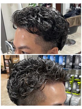 サロンアンドスパ ピュア 坂戸店(salon＆spaPURE) メンズパーマスタイル