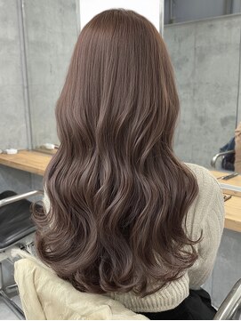 ラル 水戸県道50号店(Lalu.) イメチェン/ピンクベージュ/アンブレラカラー/前髪/水戸