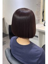 ステージ ヘッドスパ(STAGE) ボブ×バイオレットブラウン(髪質改善カラ)