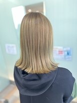 ファースト 泉中央店(first) セミディ/ミルクティーオリーブ20代30代40代