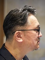 メリケンバーバーショップ コウベ(MERICAN BARBERSHOP KOBE)&nbsp;メンズカットナチュラルサイドパート