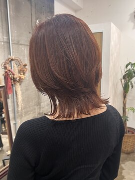 ヴィップルーム(viproom) レイヤーボブハイライトカラーミルクティーベージュ