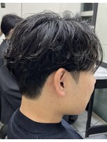 フイ 恵比寿(Hui) センターパートニュアンスパーマ