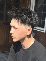 エルエー 大津店(L.A) ツイストパーマ 0mmミドルフェード