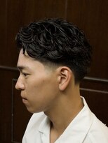 ザバーバー 渋谷(THE BARBER)&nbsp;短髪フェード+ラフパーマ