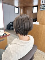 イロ ジェイアール JR奈良店(IRO)&nbsp;ショートボブ×透明感グレージュ×レイヤーボブ