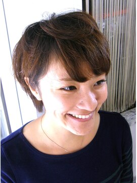 ヘアースタジオ ジェイワン(hair studio J ONE) ナチュラルショート　剛力彩芽風