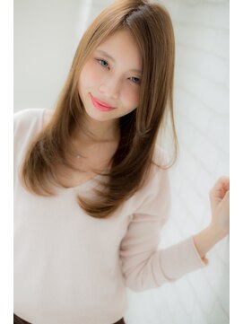 ローマ ギンザ(ROMA Ginza) 『ROMA』ブルージュで透明感！柔らかシルキーストレート♪