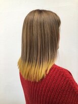 マループ(Maloop)&nbsp;イエローアッシュ×裾カラーイエロー