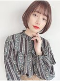 レイヤーボブ×アッシュブラウン