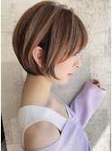 [The C ] ひし形ショート 前下がり 前髪あり