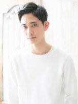 ハンサム クラシック 越谷店(Classic)&nbsp;大人クールなダークアッシュ七三オールバックショートC