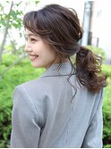 【tetote神戸三宮】ローポニー簡単アレンジ×フェザーバング