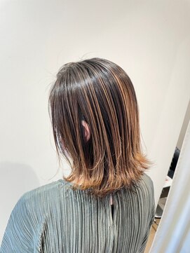 リシェールグリーン 越谷花田店(RICHAIR GREEN) 切っぱなしスタイル