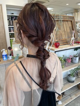 ヘアー テクニカ(hair Technica) お呼ばれヘア☆